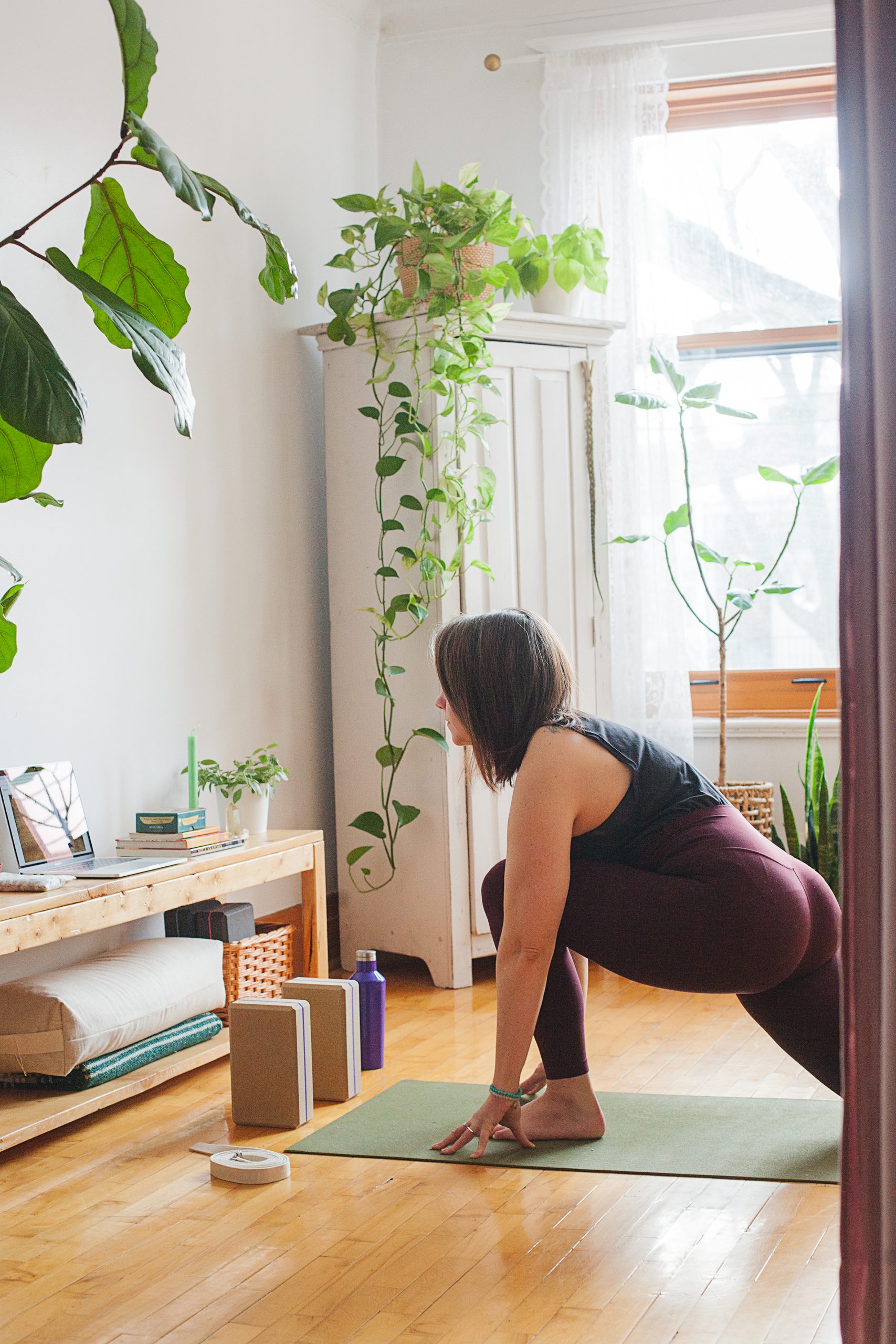 Yoga fente basse